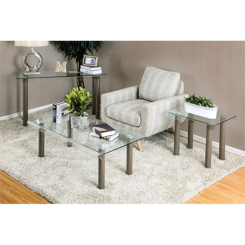 Glass Top Sofa Table Q88392