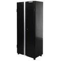 24-Gauge Steel Freestanding Garage Cabinet in Black A940480