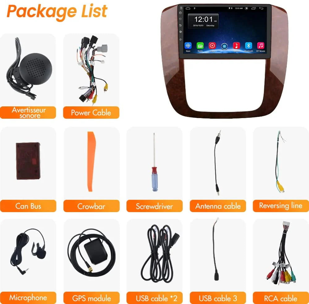 Car Radio Stereo with Built in Apple CarPlay Andriod Auto Y49538