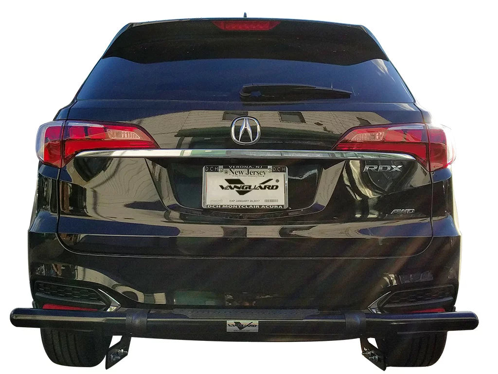 Black Powdercoat Pintle Rear Bumper Guard P655