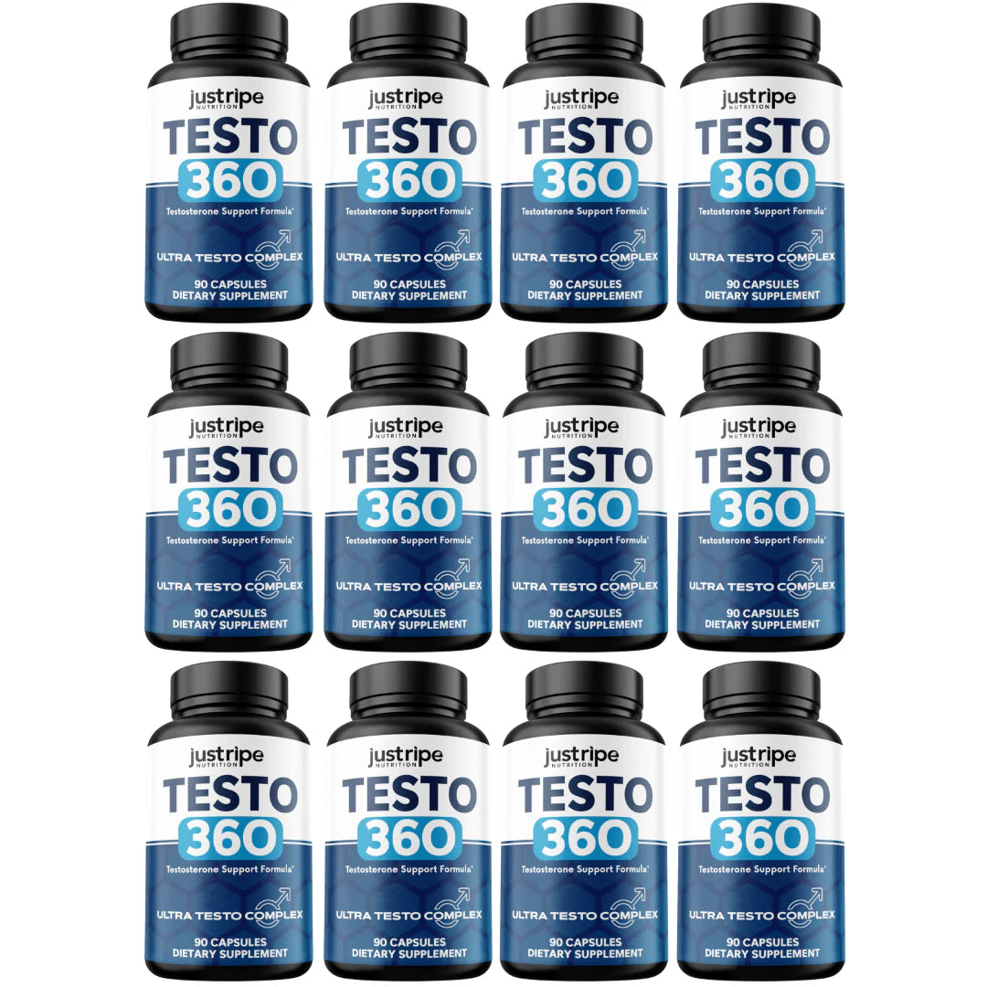 12 Pack Testo 360 Supplement with Tribulus Terrestris D50475