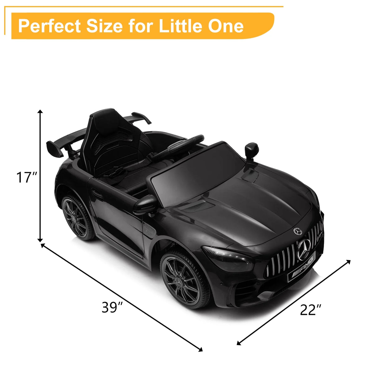 12V Electric Ride on Car with MP3 Bluetooth Red Y6810
