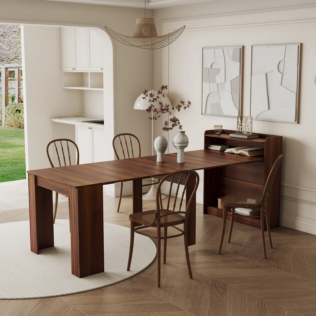Extendable Dining Table with Storage B970340