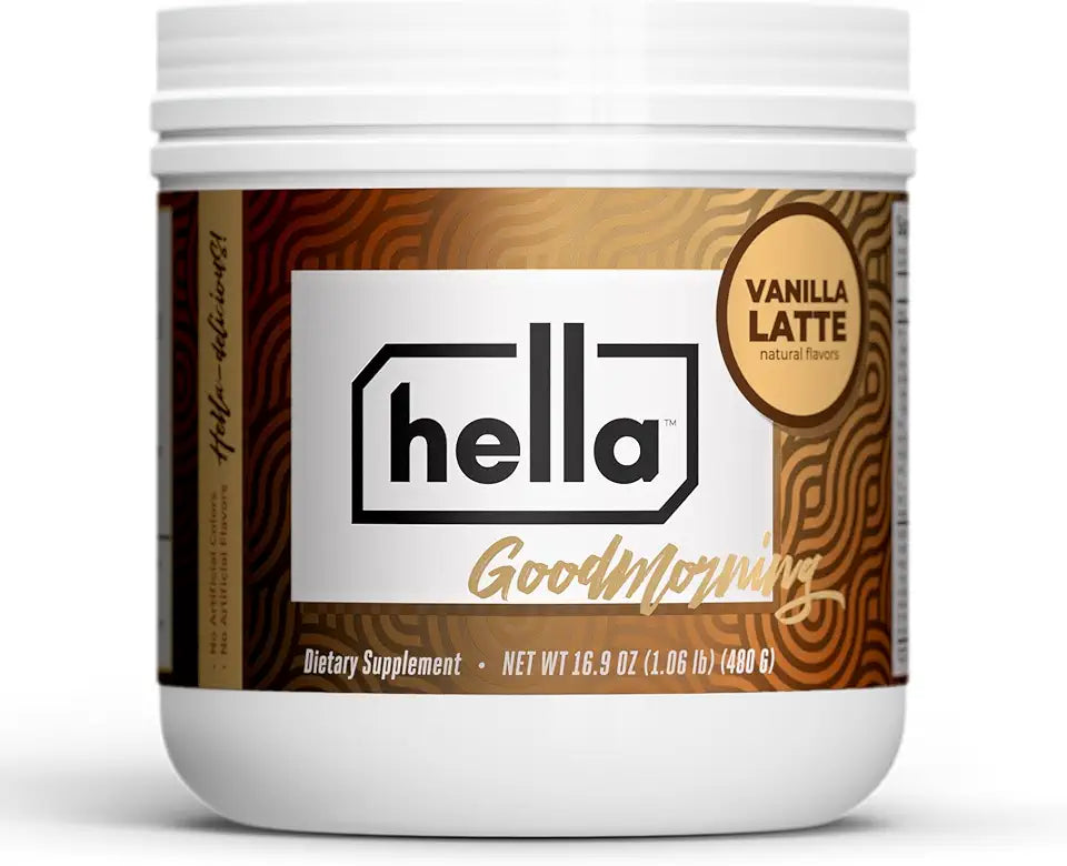 Mushroom Coffee Alternative with Protein Collagen Vitamins and Electrolytes 20 Servings Vanilla Latte S706
