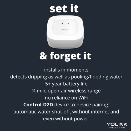 Smart Home Starter Kit: Hub & Water Leak Sensor 4-Pack W408