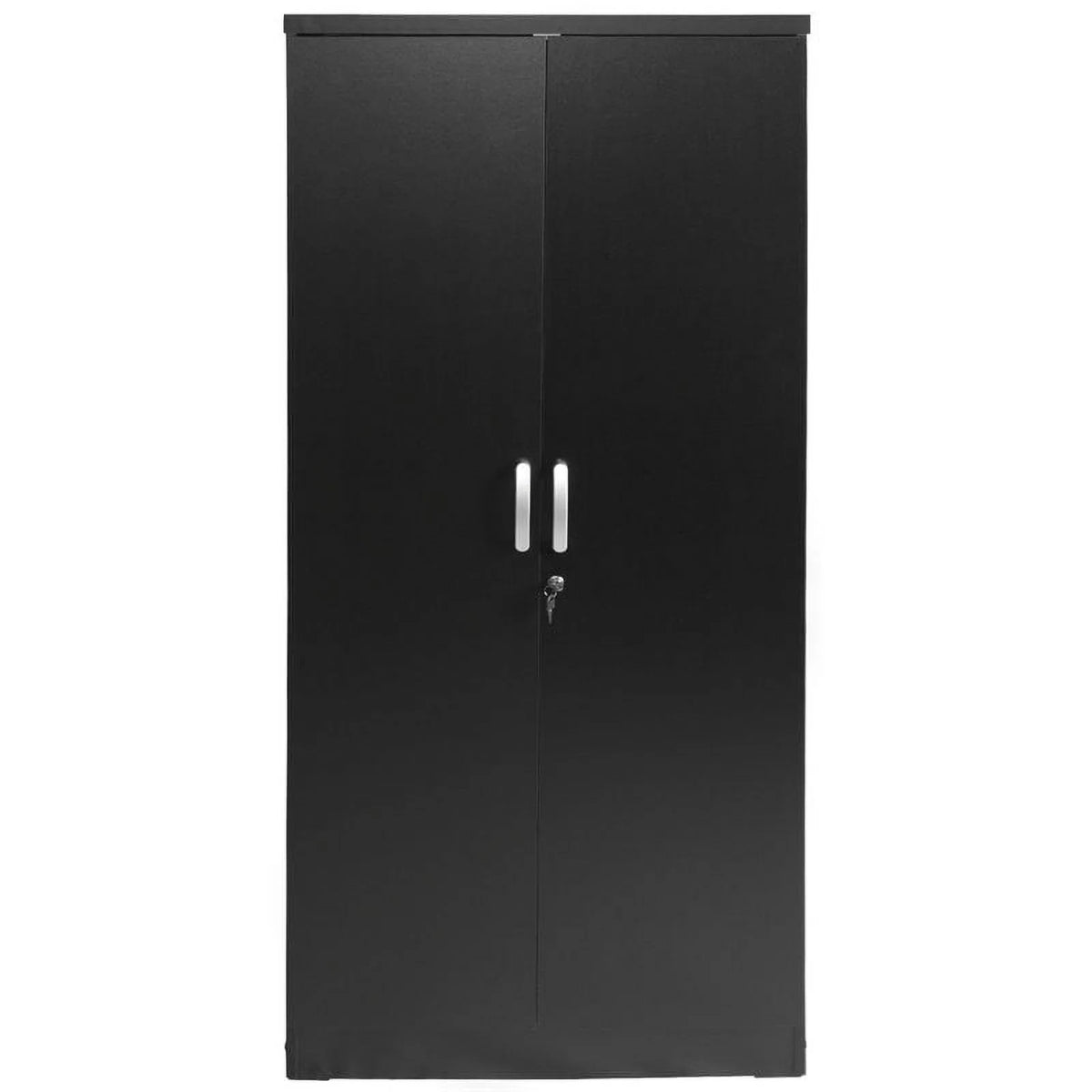 3-Piece Full Bed Armoire Wardrobe Cabinet and Nightstand L198