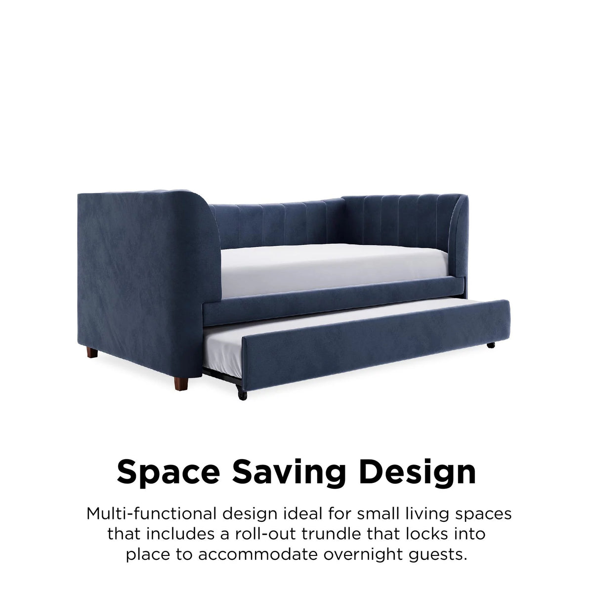 Upholstered Daybed with Trundle P677