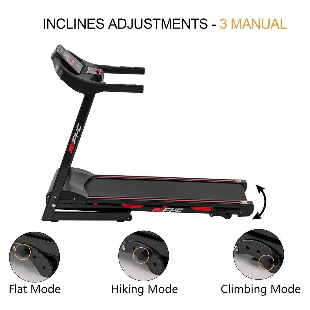 Folding Electric Treadmill with Incline Q821