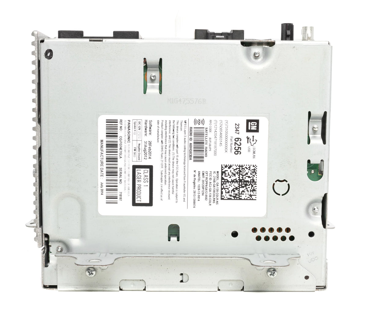 Refurbished AM FM Single CD Radio U733857