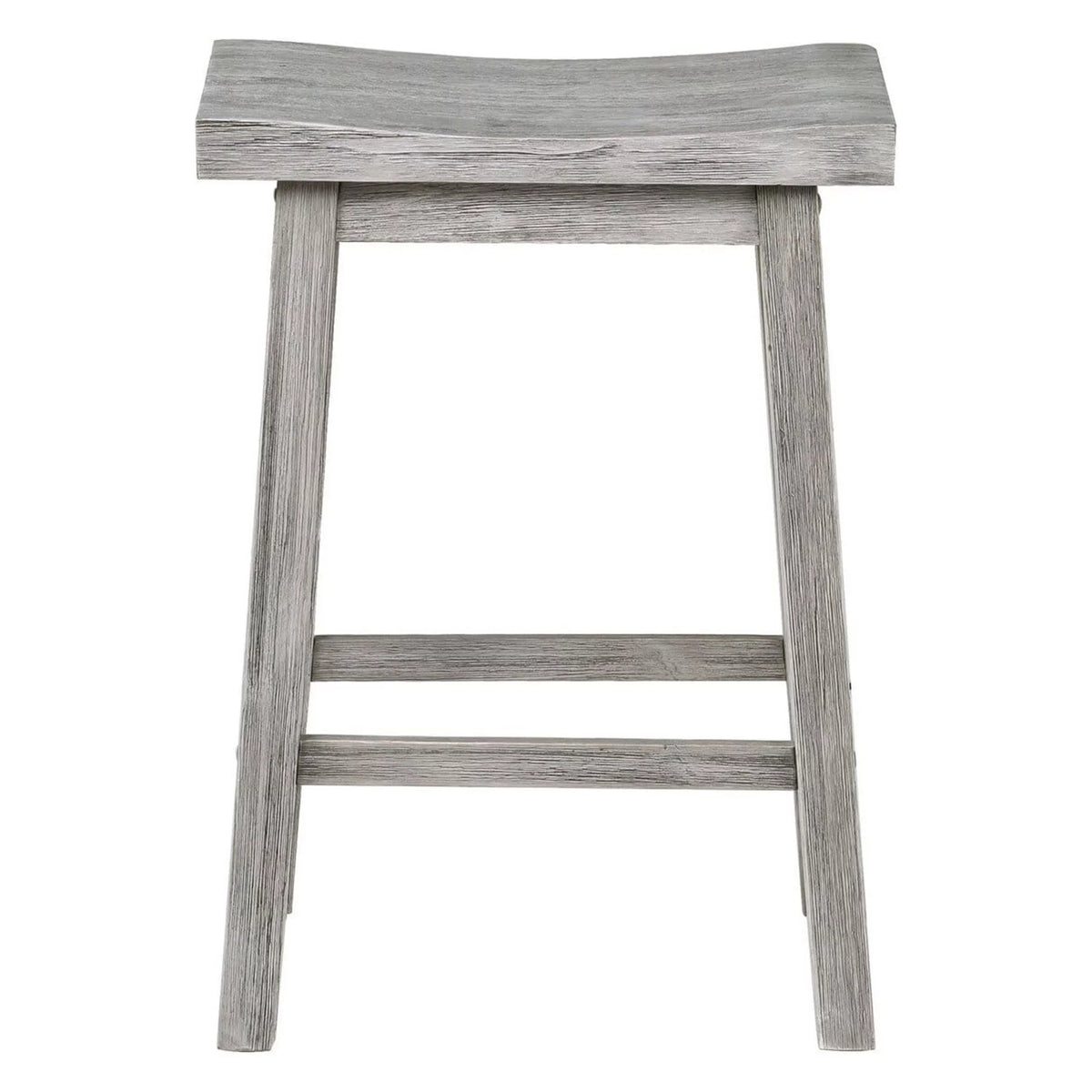 Gray Wooden Counter Stool Q5751