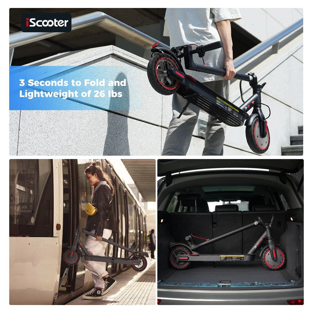 350W Foldable Electric Scooter with Double Braking System M84052