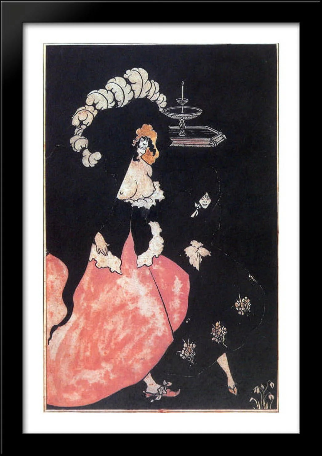 Black Wood Framed Print Y685703