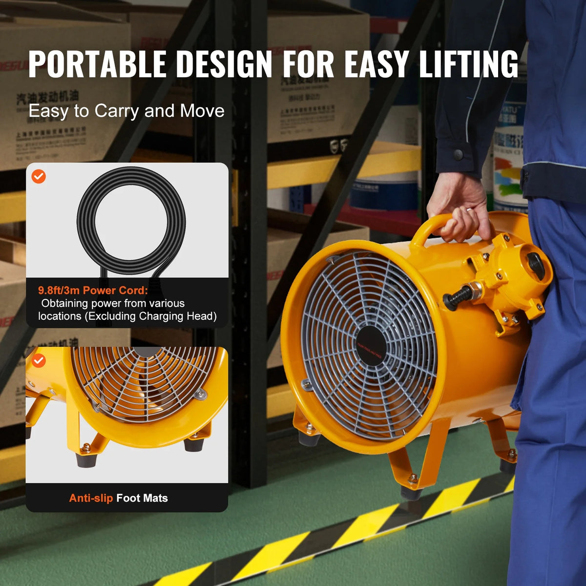 12" Portable Extractor Fan Blower W395195