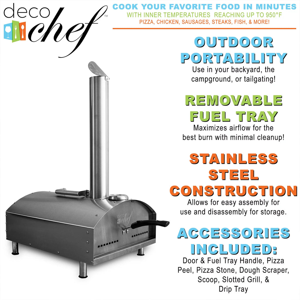 Portable Outdoor Pizza Oven U893399
