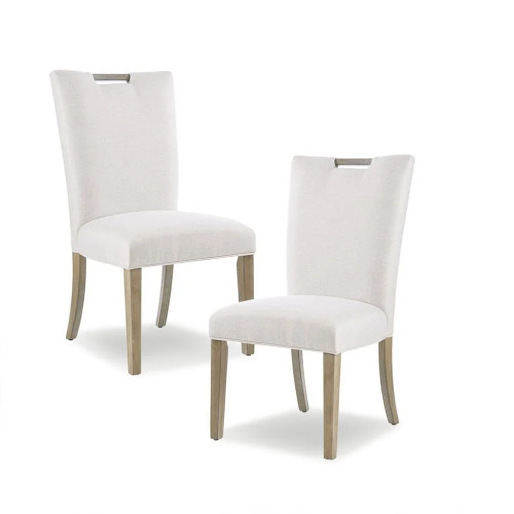 Dining Chair Set of 2 Natural O1999