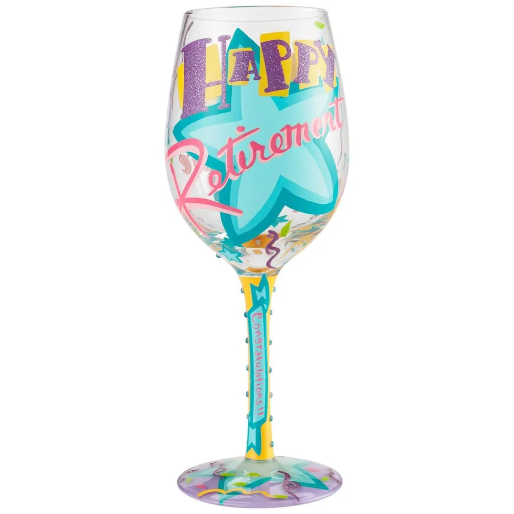 Retirement Wine Glass S71961