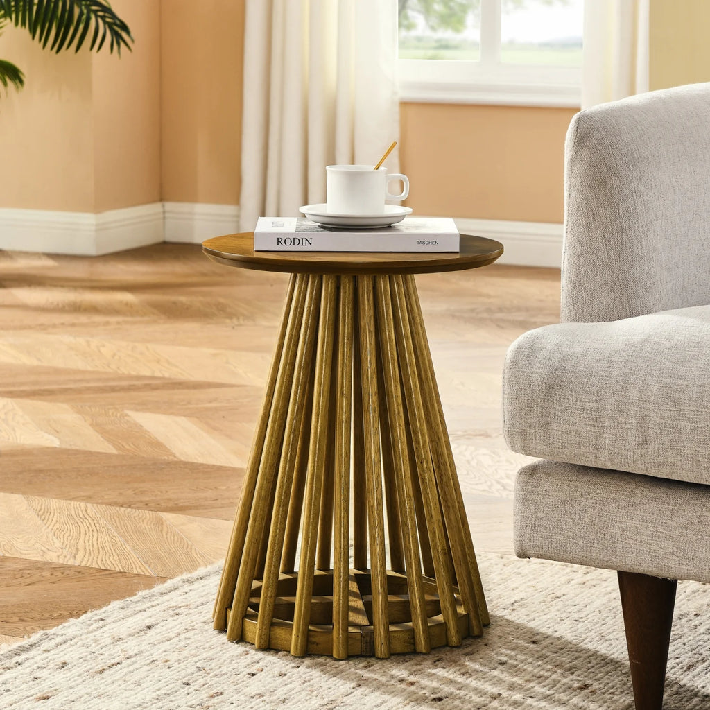 15.75'' Solid Wood Side Table N70276