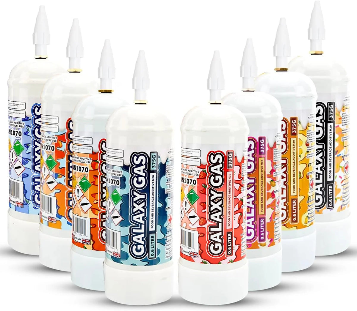 8 Cylinders Whipped Cream Dispenser Cartridge Tank Y207759