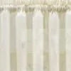 Tailored Curtain Panel Pair with Ties 80" x 54" Natural L6851