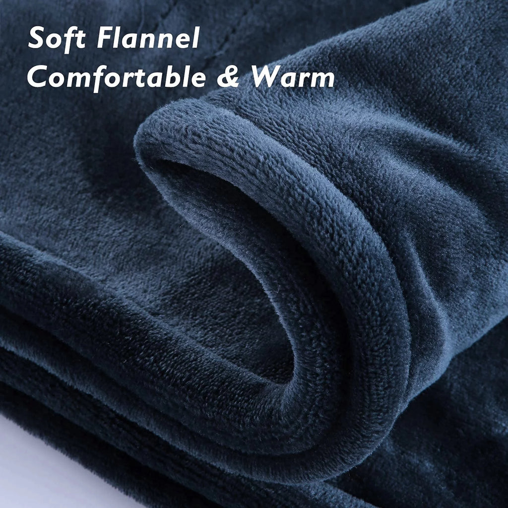 Electric Heated Blanket Twin Size Blue N90295