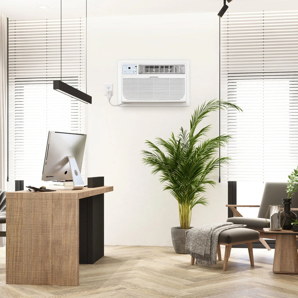 8,000 BTU White Through-the-Wall Air Conditioner Y676