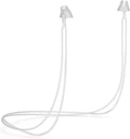 Soft Reusable Flexible Silicone Ear Plugs Alternative with Built-in Lanyard C927