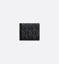 Bifold Wallet Black Canvas J7645