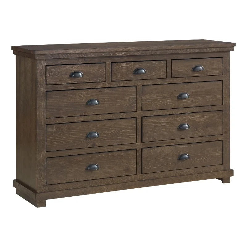Wood Double Drawer Dresser M323998