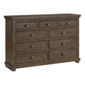 Wood Double Drawer Dresser M323998