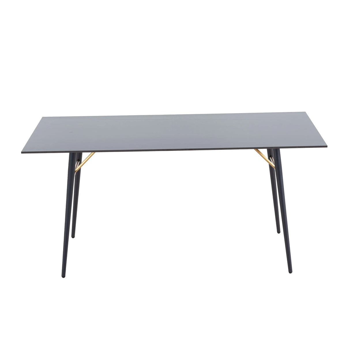 Black 70inch Ceramic Tile Dining Table H209