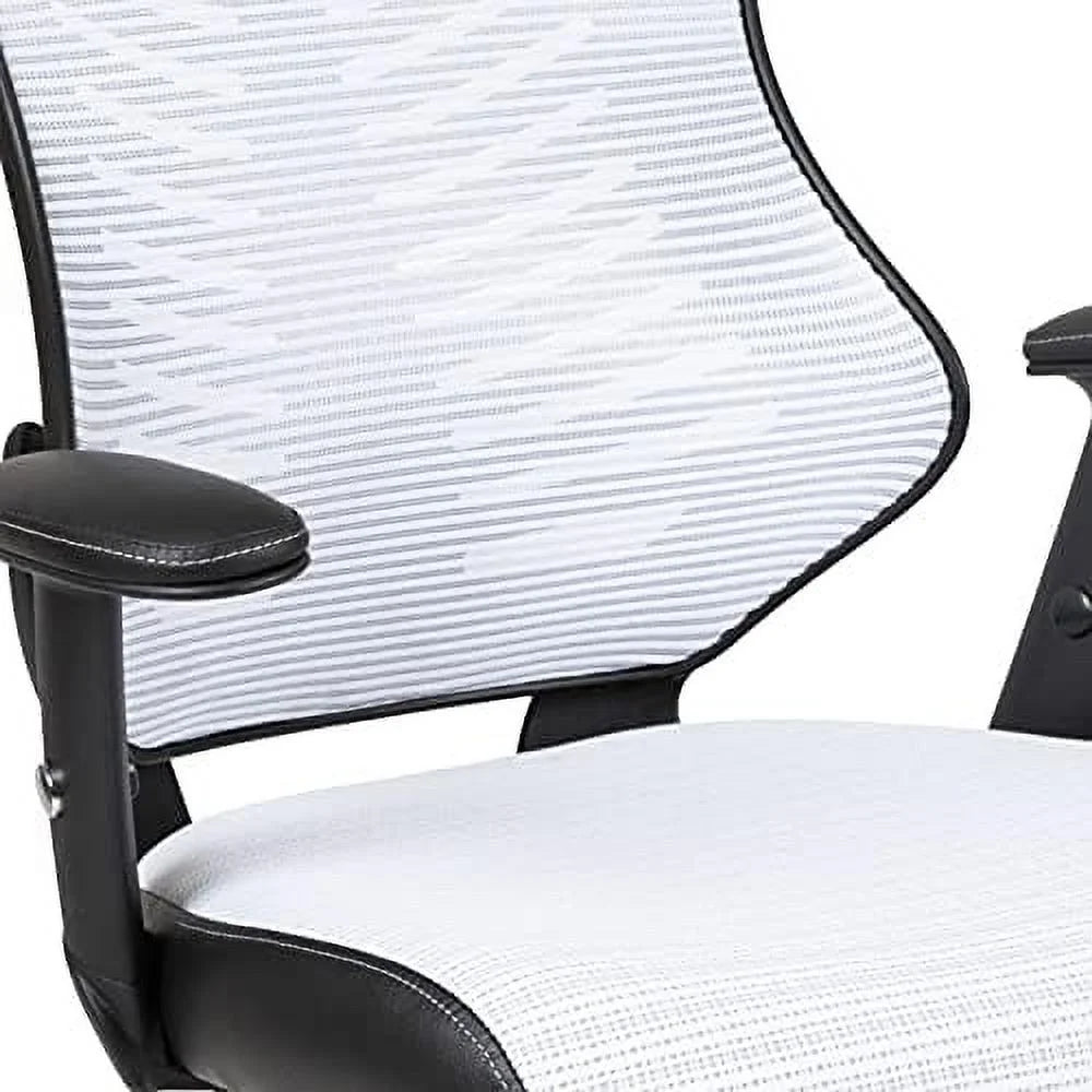 White Mesh Executive Office Chair Y720