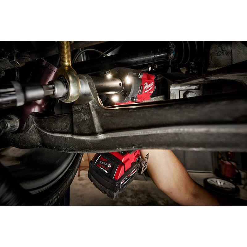 18V Lithium-Ion Brushless Cordless 1/2 in. Compact Impact Wrench Kit T376