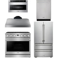 36 Gas Range, Range Hood, Refrigerator, Dishwasher and Microwave J37954