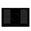 240V Electric Induction Hob, 5 Burner Induction Stovetop, 9 Power Levels, Sensor Touch Control, Black H1728