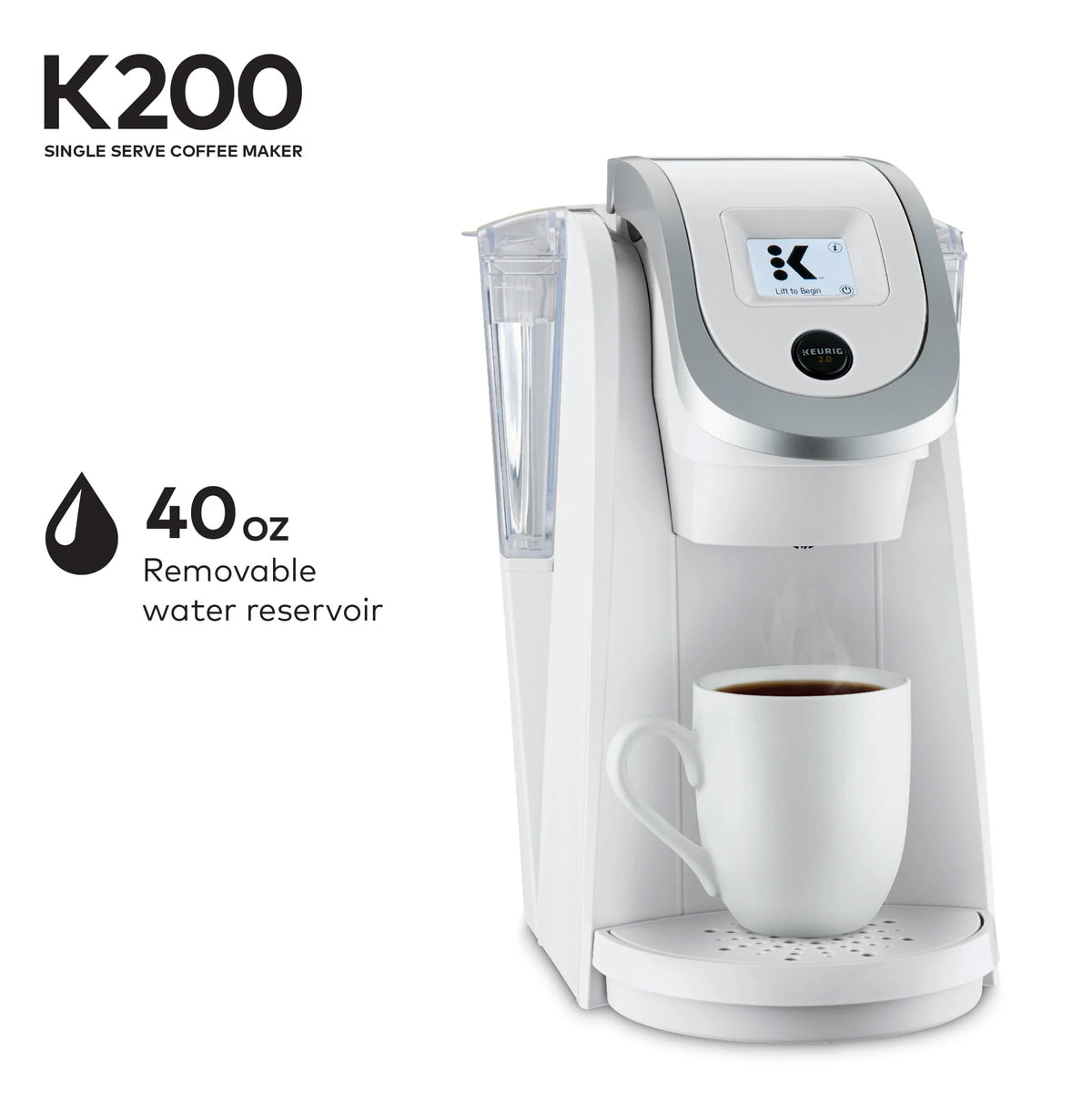 Single-Serve K-Cup Pod Coffee Maker D47287