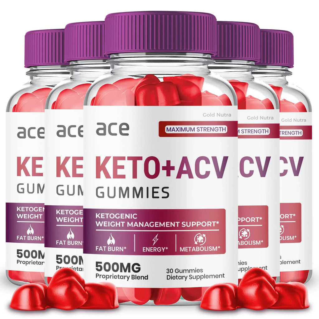 Keto ACV Gummies Weight Loss Supplement 5 Pack O2820