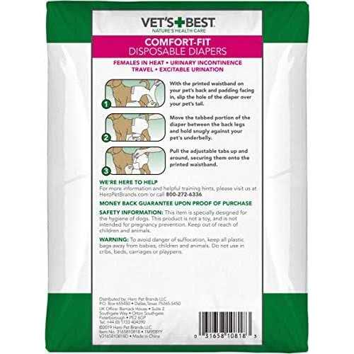 Disposable Female Dog Diapers Y39329