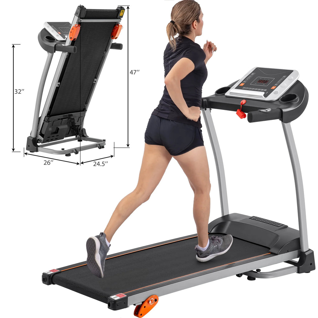 Folding Treadmill with 3-Level Incline L29877