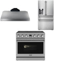 36 Electric Range, Range Hood and Refrigerator P426274