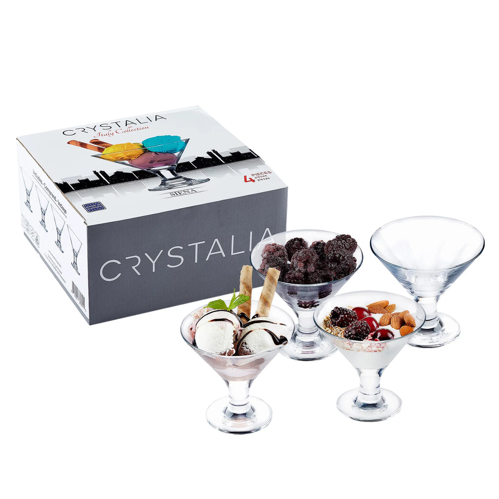 Clear Glass Bowl Set of 4 B531550