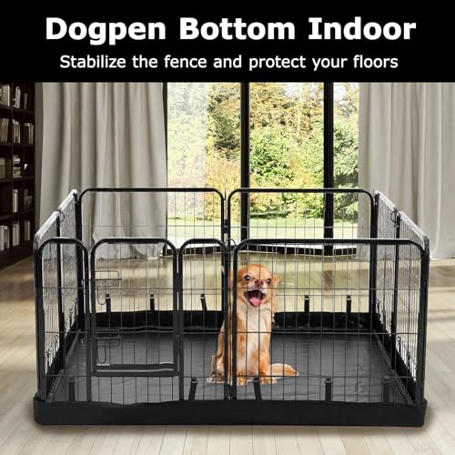32" H 8 Panels Dog Playpen with Storage Bag F992562