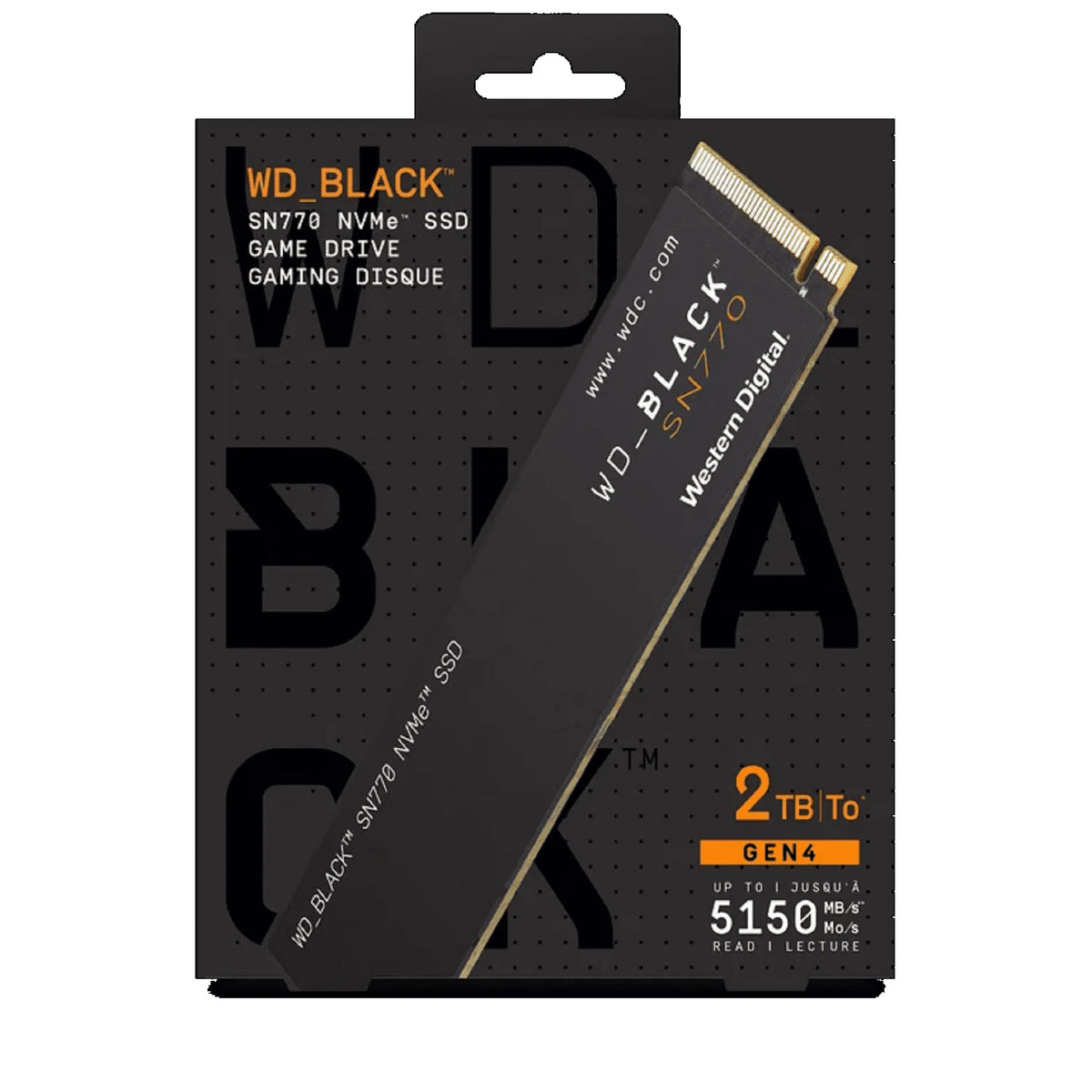 Black 1TB NVMe Internal Gaming SSD X695