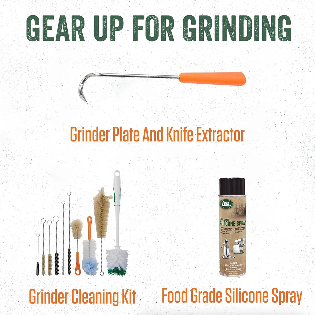 Stainless Steel Meat Grinder Attachment G418998