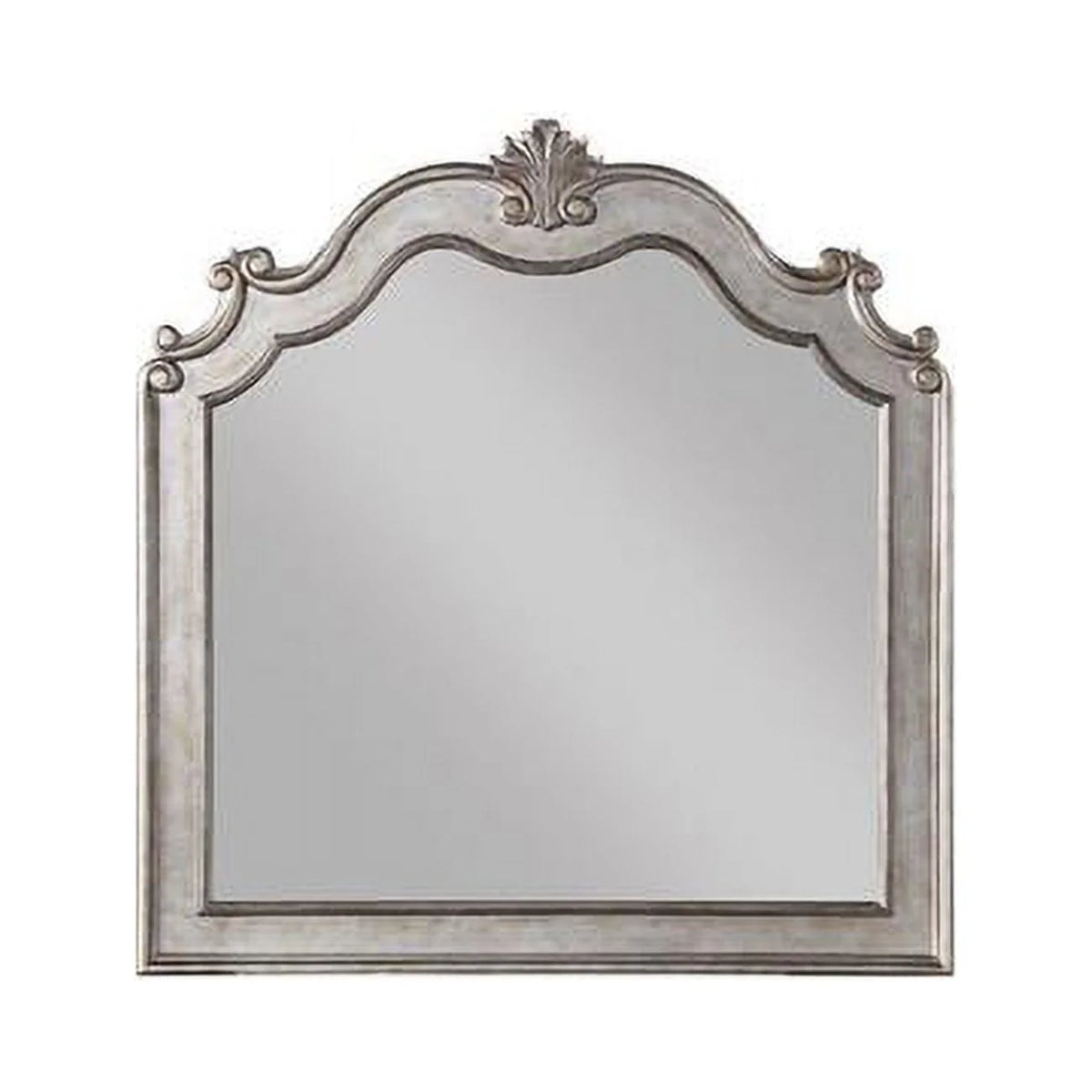 Antique Champagne Dresser Mirror with Frame E98296