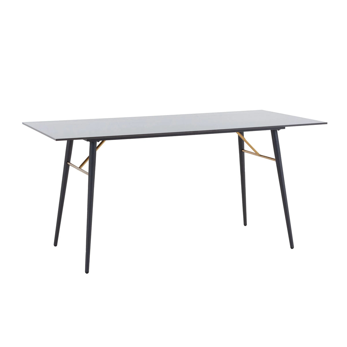 Black 70inch Ceramic Tile Dining Table H209