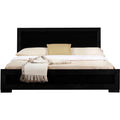Queen Black Platform Bed Z973