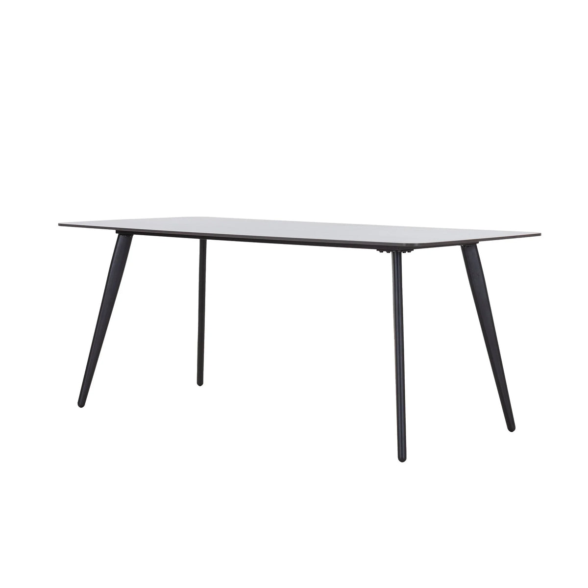 Black 70inch Ceramic Tile Dining Table H209