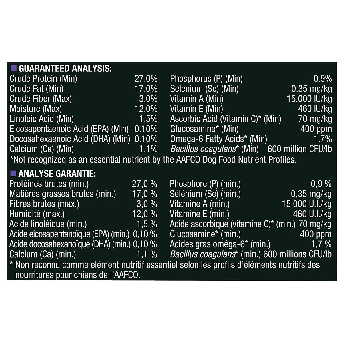 High Protein Small Bites Lamb and Rice Dog Food W595257