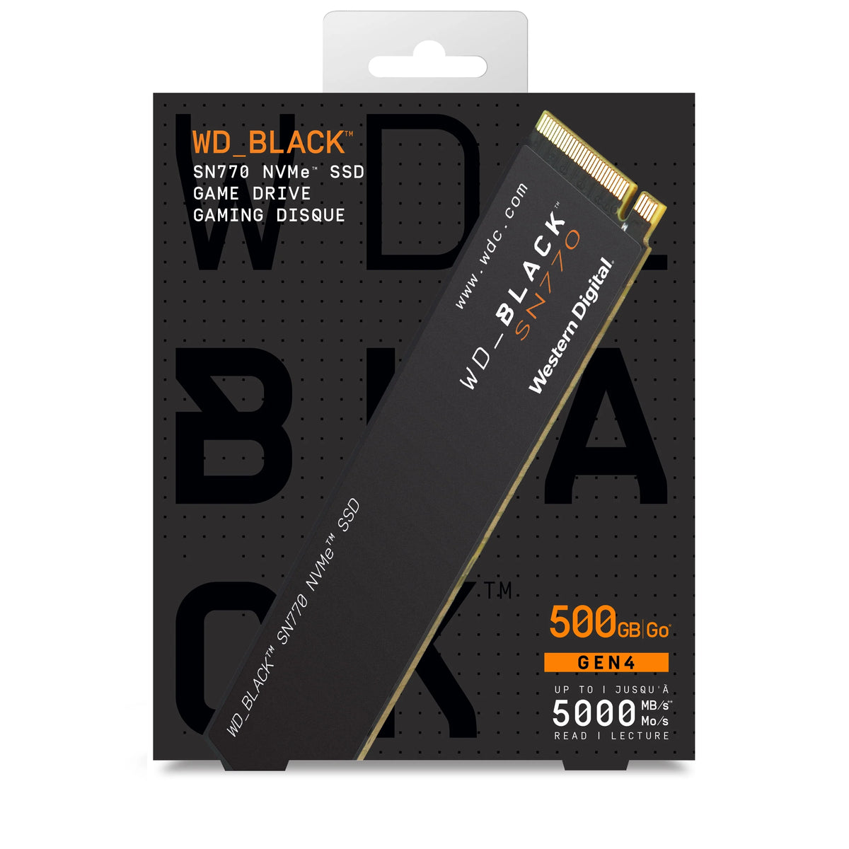 Black 1TB NVMe Internal Gaming SSD X695