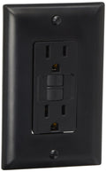 Black 15A GFCI Outlet L53320